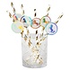 Boland Eenhoorn Goud rietjes | 6 stuks Boland Eenhoorn Goud rietjes | 6 stuks