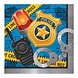 Creative Converting Police party napkins 33x33cm | 16 pieces
