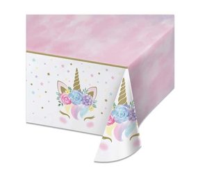 Creative Converting Baby Unicorn Tablecloth 137x259cm | per piece