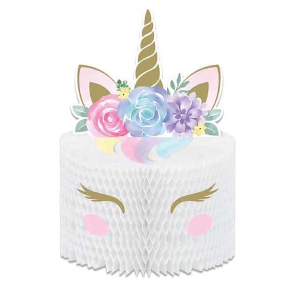 Creative Converting Tischdekoration „Baby-Einhorn“, 30 x 19 cm | pro Stück
