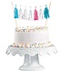 Taartdecoratie Tasselslinger | 20x15cm Taartdecoratie Tasselslinger | 20x15cm