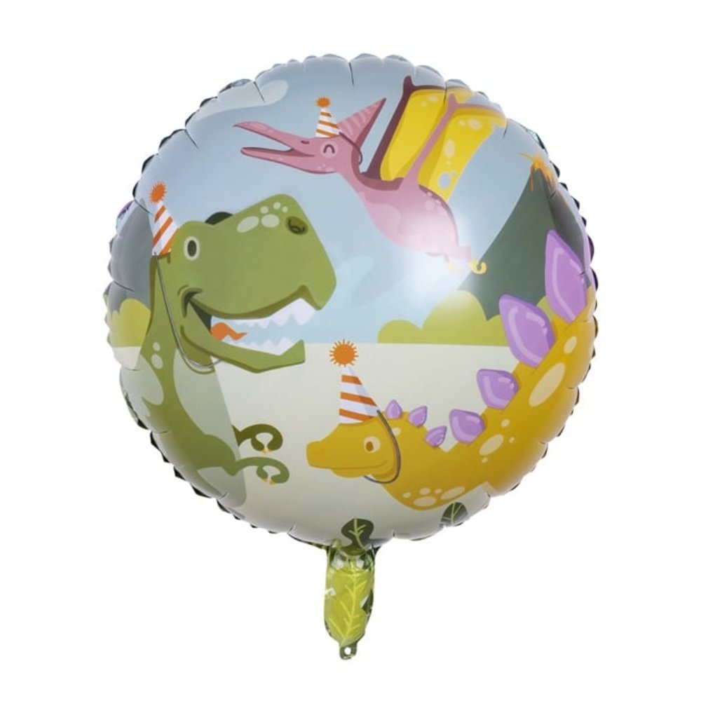 Boland Dinosaurier-Party-Folienballon 45 cm | pro Stück
