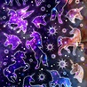 WeFiesta Eenhoorn Glitter Stickers | per vel
