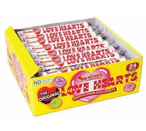 Snoep Giant rolls Love Hearts | per stuk Snoep Giant rolls Love Hearts | per stuk