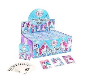 Henbrandt Mini cartes à jouer Licorne | à l'unité