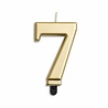 WeFiesta Kerze „7 Jahre Gold Metallic“ | 8 cm WeFiesta Kerze „7 Jahre Gold Metallic“ | 8 cm