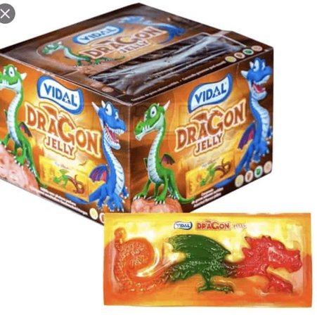 Vidal Bonbons Jelly Dragon | 2 pièces