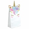 Creative Converting Baby-Einhorn-Gastgeschenktüten 11,4 x 20,3 cm | 8 Stück Creative Converting Baby-Einhorn-Gastgeschenktüten 11,4 x 20,3 cm | 8 Stück