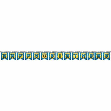 Creative Converting Police Letter Banner Happy Birthday | 260cm