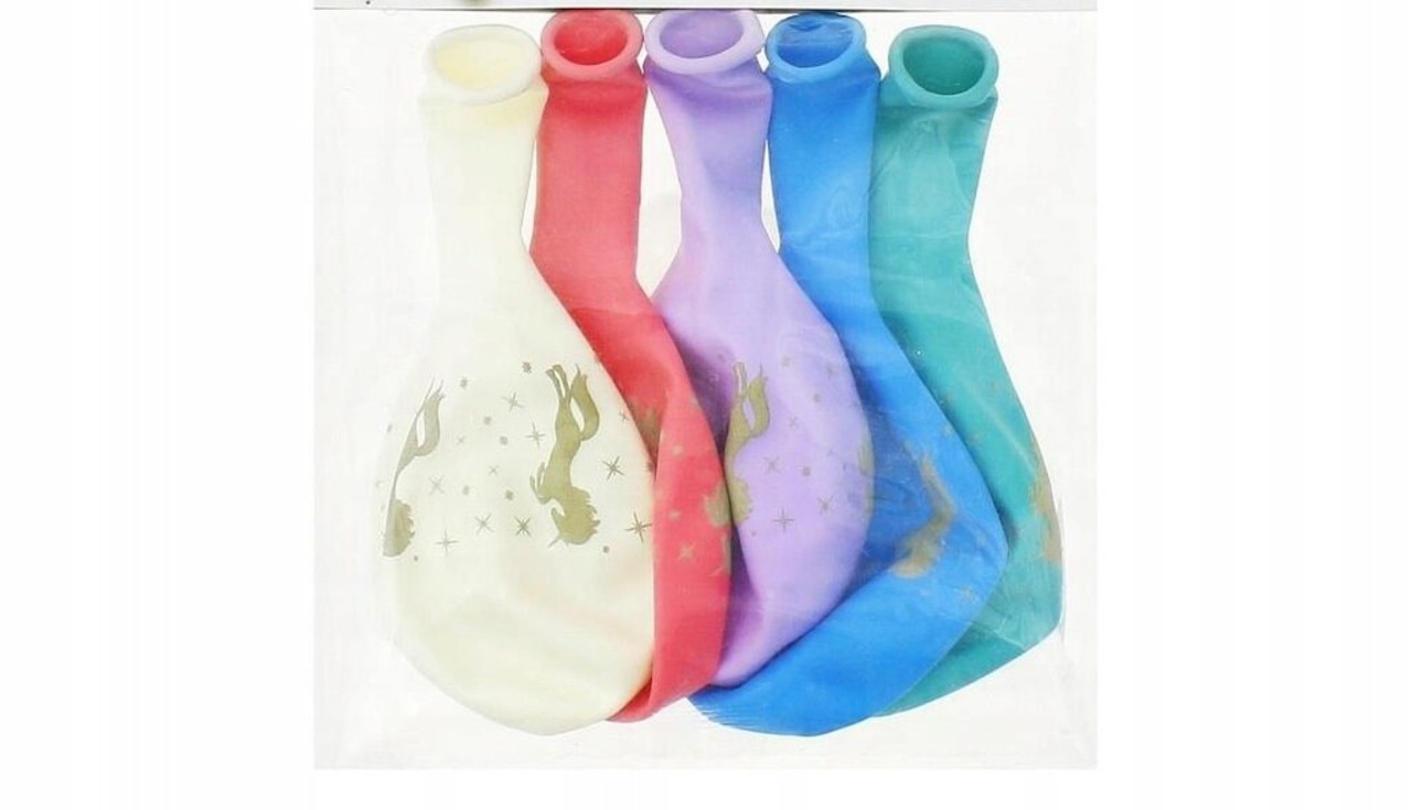 Godan Gold Unicorn Balloons 30cm | 5 pieces