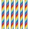 Pailles en papier arc-en-ciel | 20 pièces Pailles en papier arc-en-ciel | 20 pièces