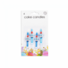 WeFiesta Rocket Candles 6cm | 4 pieces WeFiesta Rocket Candles 6cm | 4 pieces