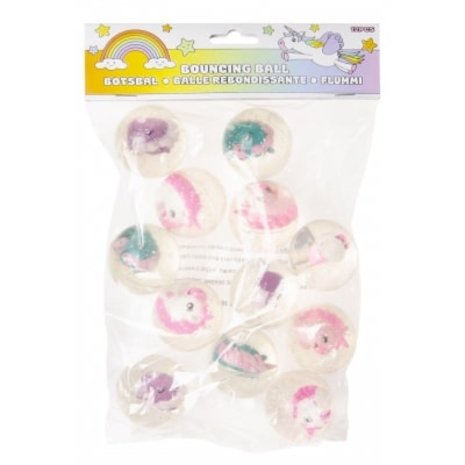 LG Imports Unicorn Bouncing Balls XL 45mm | 12 pieces