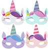 LG Imports Masque licorne en mousse 17x17cm | 12 pièces LG Imports Masque licorne en mousse 17x17cm | 12 pièces
