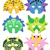 Henbrandt Masques de dinosaures en mousse | 12 pièces Henbrandt Masques de dinosaures en mousse | 12 pièces
