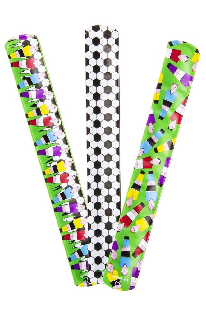 LG Imports Football Snap Bracelet 20cm | 12 pieces
