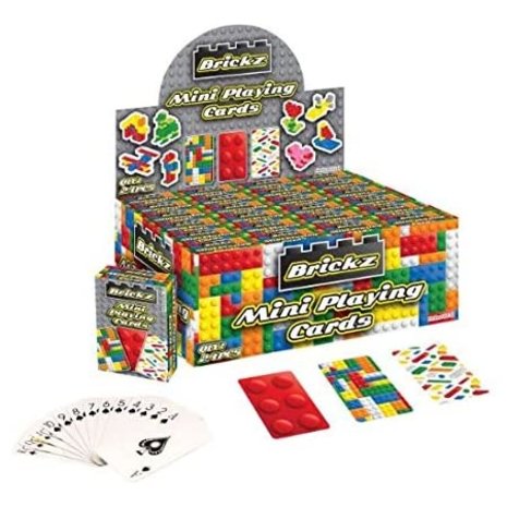 Henbrandt Lego Mini-Spielkarten 6x4cm | 6 Schachteln