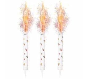 Cake Ice Fountain Rose Gold Glitz | 3 pieces