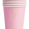 Haza - Witbaard Gobelets Miffy Baby roses 250 ml | 8 pièces Haza - Witbaard Gobelets Miffy Baby roses 250 ml | 8 pièces