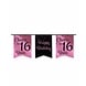 Paper Dreams Garland – 16 Jahre Roségold/Schwarz | 6 m