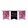 Paper Dreams Slinger Cheers to 30 years rose goud/zwart | 6m Paper Dreams Slinger Cheers to 30 years rose goud/zwart | 6m