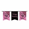 Paper Dreams Garland – 40 Jahre Brautschmuck, Roségold/Schwarz | 6 m Paper Dreams Garland – 40 Jahre Brautschmuck, Roségold/Schwarz | 6 m