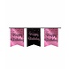 Slinger Happy Birthday rose-goud/zwart | 6m Slinger Happy Birthday rose-goud/zwart | 6m