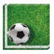 Procos Party Fußball-Party-Servietten 33x33cm | 20 Stück