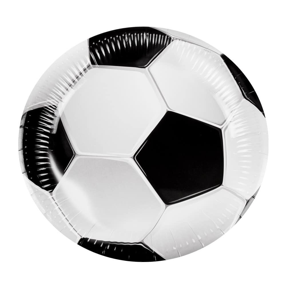 Boland Voetbal Borden Papier 23cm | 10 stuks Boland Voetbal Borden Papier 23cm | 10 stuks