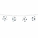 Boland Guirlande lumineuse LED en forme de ballon de football, 10 LED, 140 cm | à l'unité