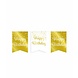 Paper Dreams Happy Birthday Garland white/gold | 6m