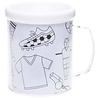LG Imports Gobelet de football à colorier soi-même 250 ml | à l'unité LG Imports Gobelet de football à colorier soi-même 250 ml | à l'unité