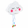 Wolken-Piñata „Schlafende Augen“ | 24 x 29 x 9 cm