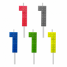 Tuf-Tuf Bougie Lego numéro 1 pour gâteau, 5,5 cm | à l'unité Tuf-Tuf Bougie Lego numéro 1 pour gâteau, 5,5 cm | à l'unité