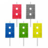 Tuf-Tuf Lego-Kuchenkerze Nummer 8, 5,5 cm | pro Stück Tuf-Tuf Lego-Kuchenkerze Nummer 8, 5,5 cm | pro Stück