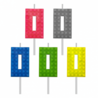 Tuf-Tuf Bougie Lego numéro 0 pour gâteau, 5,5 cm | à l'unité Tuf-Tuf Bougie Lego numéro 0 pour gâteau, 5,5 cm | à l'unité