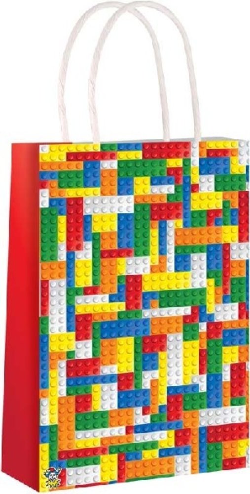 Henbrandt Lego-Partytüten 14 x 21 x 7 cm | 12 Stück