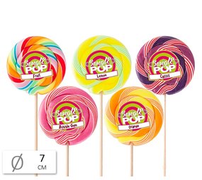 Felko Großes Lolly Swigle Pop Multi 50 g 7 cm | 5 Stück
