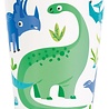 Unique Party Gobelets dinosaures bleus et verts 270 ml | 8 pièces