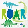 Unique Party Dinosaurus Servetten Blauw & Groen 33x33cm | 16 stuks Unique Party Dinosaurus Servetten Blauw & Groen 33x33cm | 16 stuks