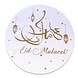 Zin El Afrah Autocollant doré pour fenêtre Eid Mubarak | 46 cm
