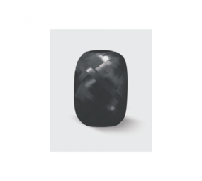 WeFiesta Rolle schwarzes Band | 20 Meter x 5 mm