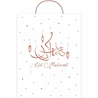Zin El Afrah Luxuriöse Geschenktüte Eid Mubarak, roségolden | 25 x 33 cm