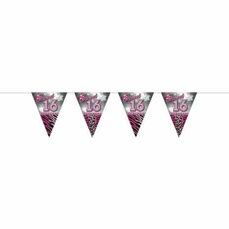 Folat Sweet Sixteen bunting 10 m | per piece