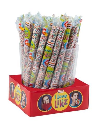 Felko Snoep stok met discodip | 20cm Felko Snoep stok met discodip | 20cm