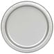 Unique Party Silver Plates 23cm | 16 pieces