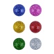 Creative Converting Stuiterballen Glitter 33mm | 72 stuks Creative Converting Stuiterballen Glitter 33mm | 72 stuks