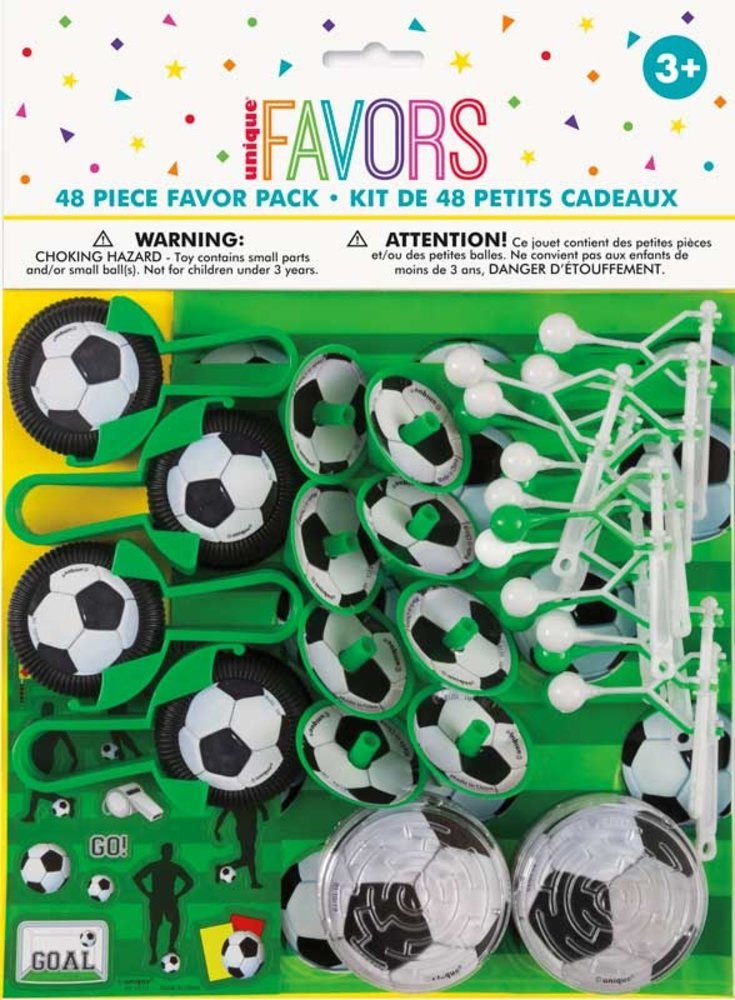 Unique Party Gastgeschenke für Fußballpartys | 48-teilig