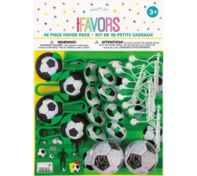 Unique Party Cadeaux pour une fête sur le thème du football | 48 pièces