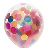 Mehrfarbige Konfetti-Ballons | 6 Stück Mehrfarbige Konfetti-Ballons | 6 Stück